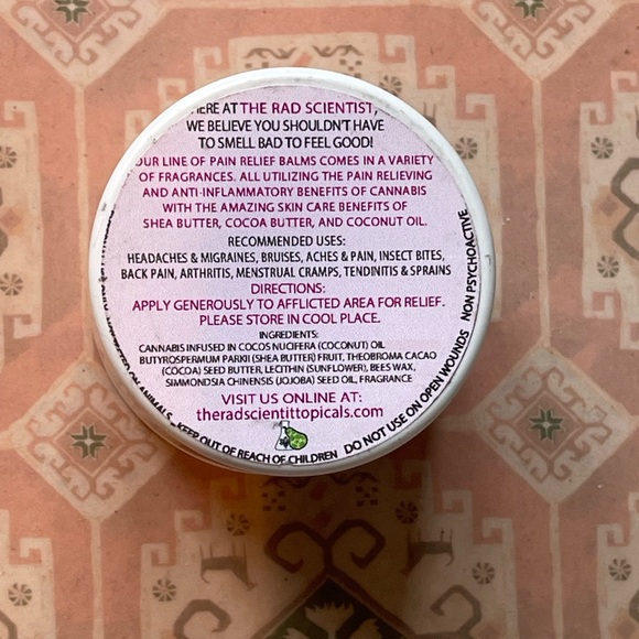 Cappuccino regular strength THC balm - Picture 3 of 3